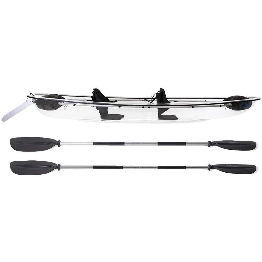 Two Person 11ft Hard Shell Kayak(The single order quantity is limited to 1 piece, and the excess will not be shipped)